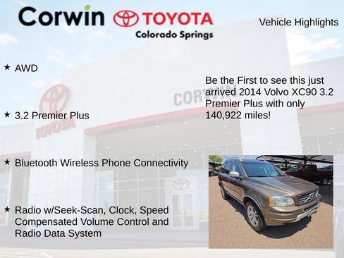 Used 2014 Volvo XC90 3.2 AWD/4WD image 4