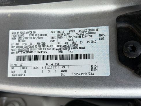 Used 2018 Ford F250 XL w/ STX Appearance Package AWD/4WD image 23