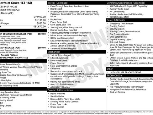 Used 2014 Chevrolet Cruze LT image 19