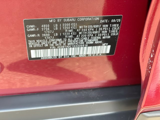 Certified 2025 Subaru Outback Premium AWD/4WD image 28