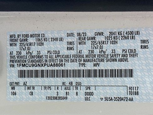 Used 2023 Ford Escape Active image 29