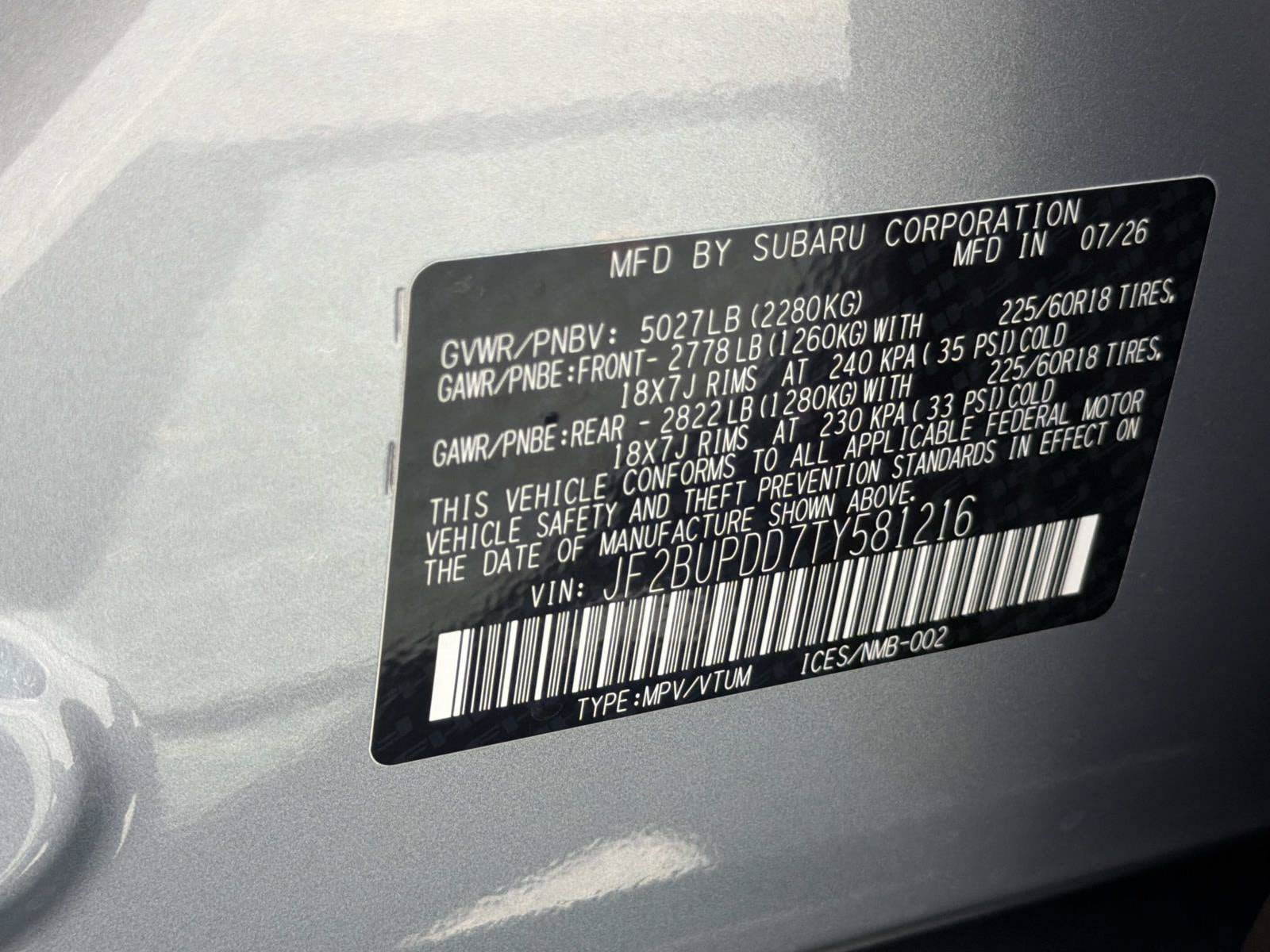 New 2026 Subaru Outback Limited AWD/4WD image 26