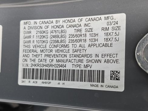 Certified 2024 Honda CR-V EX image 35