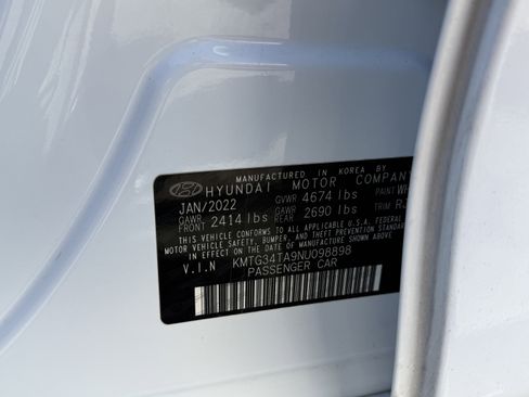 Used 2022 Genesis G70 2.0T w/ Prestige Package image 27