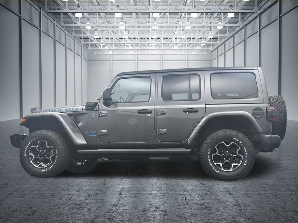Used 2021 Jeep Wrangler Unlimited Rubicon 4xe w/ Steel Bumper Group AWD/4WD image 38