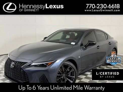 Certified 2025 Lexus IS 350 F Sport w/ Navigation Package RWD image 1