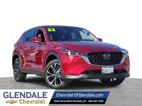 Used 2022 MAZDA CX-5 AWD 2.5 S w/ Premium Package image 1