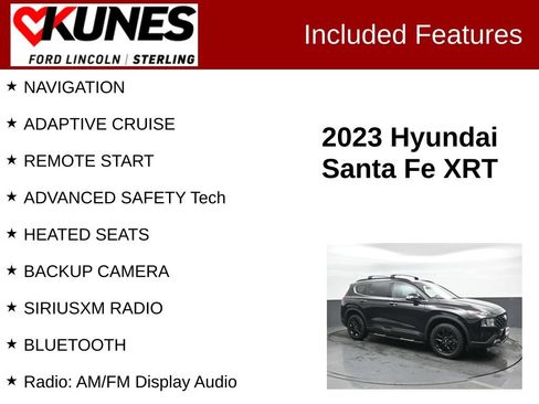 Used 2023 Hyundai Santa Fe XRT w/ Cargo Package AWD/4WD image 2