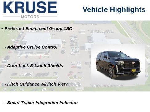 Used 2023 Cadillac Escalade ESV Sport w/ Touring Package AWD/4WD image 14