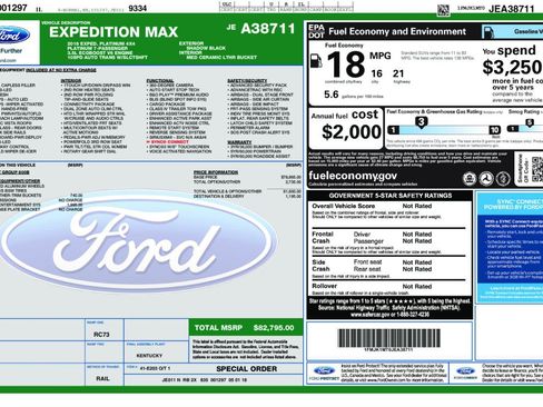 Used 2018 Ford Expedition Max Platinum image 3