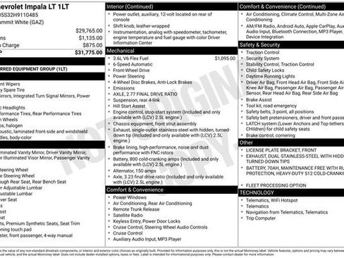 Used 2017 Chevrolet Impala LT image 35