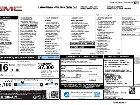 New 2026 GMC Canyon AT4X w/ AT4X AEV Edition image 4