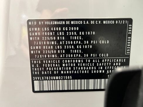 Used 2022 Volkswagen Taos SE FWD image 22
