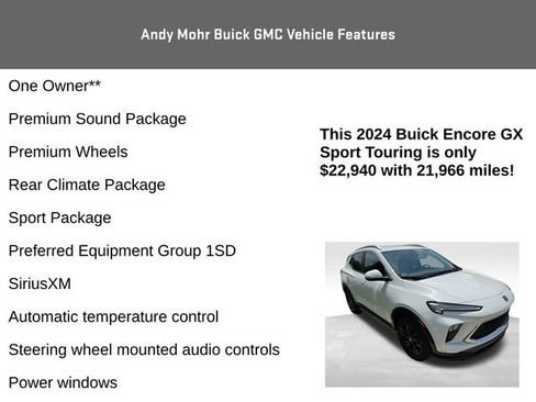 Used 2024 Buick Encore GX Sport Touring FWD image 8