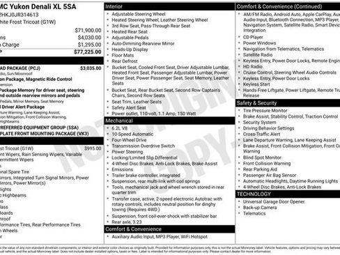 Used 2018 GMC Yukon XL Denali w/ Open Road Package image 44