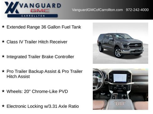 Used 2023 Ford F150 King Ranch w/ Equipment Group 601A High AWD/4WD image 24