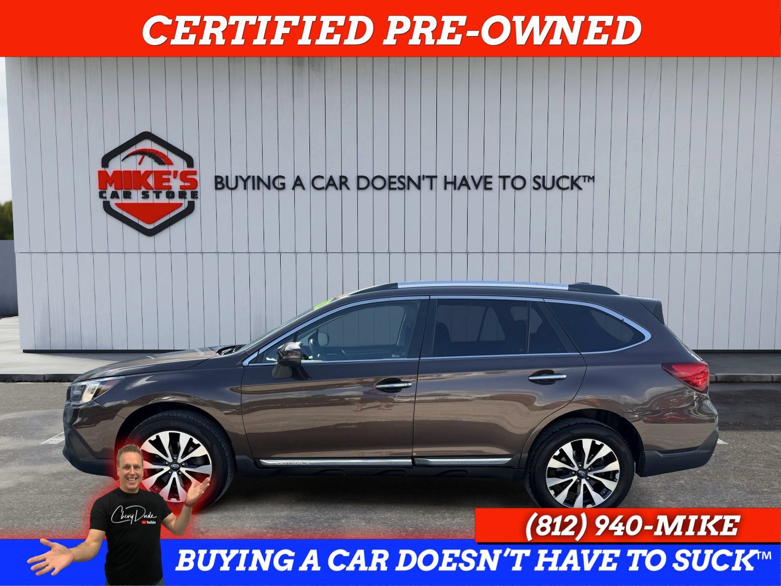 Used 2019 Subaru Outback 2.5i Touring w/ Popular Package #3A AWD/4WD image 3
