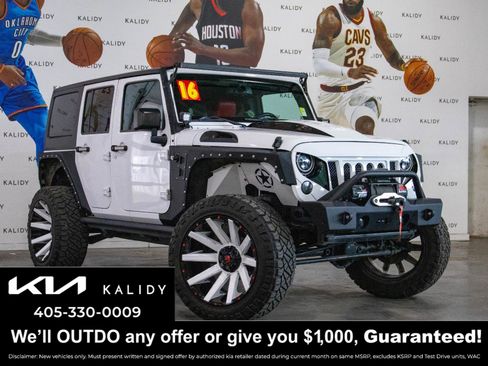 Used 2016 Jeep Wrangler Unlimited Rubicon AWD/4WD image 1