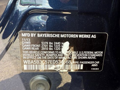 Used 2014 BMW 535i xDrive Sedan image 48