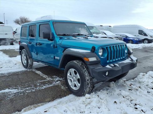 Used 2020 Jeep Wrangler Unlimited Sport S w/ Sun And Sound Package image 3