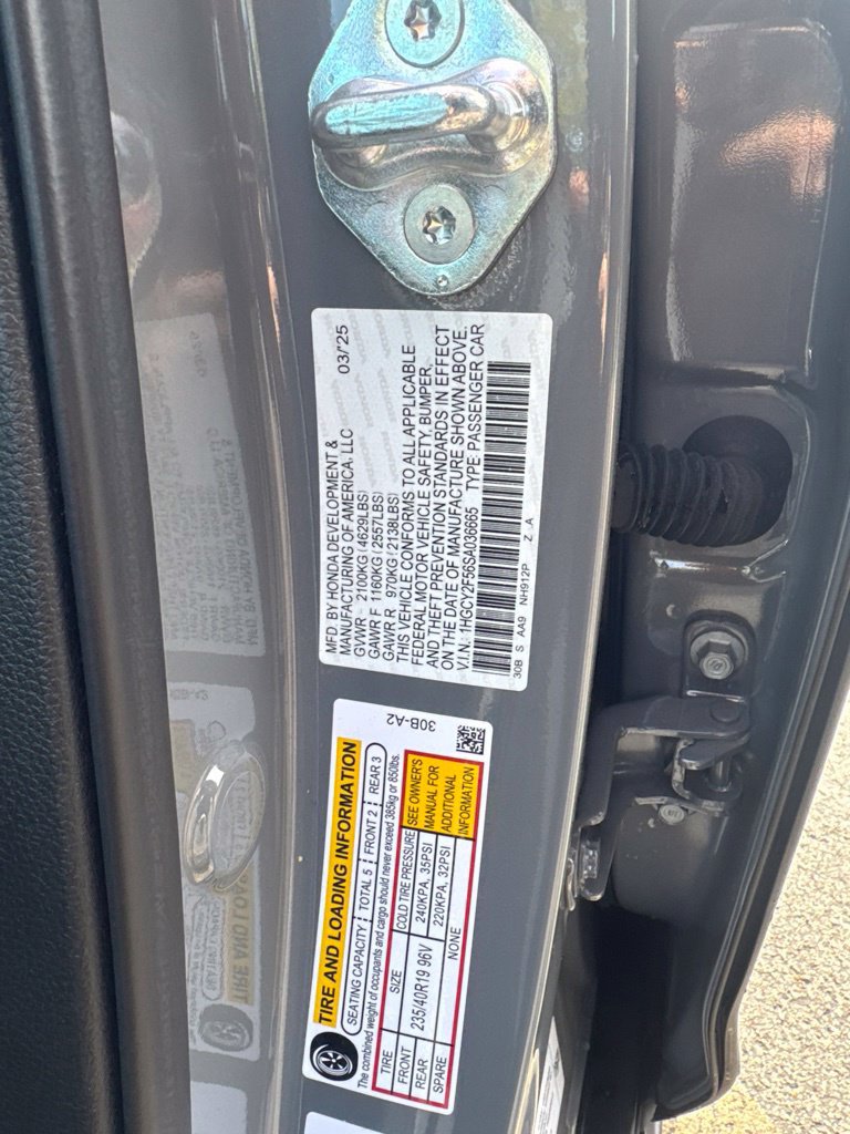 Certified 2025 Honda Accord Sport image 26
