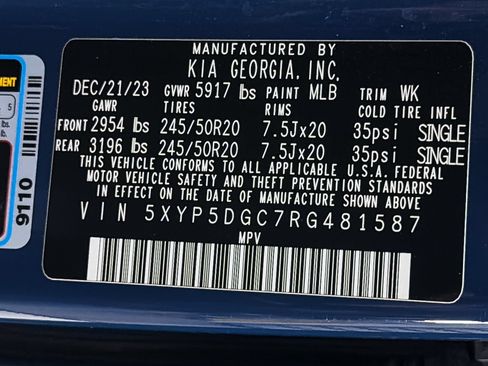 Certified 2024 Kia Telluride SX Prestige w/ Towing Package AWD/4WD image 34