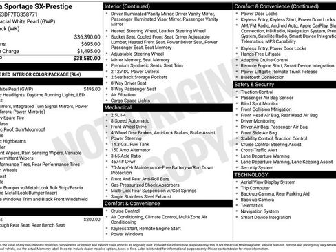Used 2026 Kia Sportage SX FWD image 32