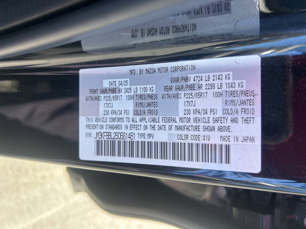 Used 2025 MAZDA CX-5 AWD 2.5 S w/ Select Package image 3