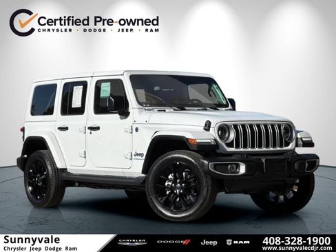 Certified 2025 Jeep Wrangler Unlimited Sahara AWD/4WD image 1