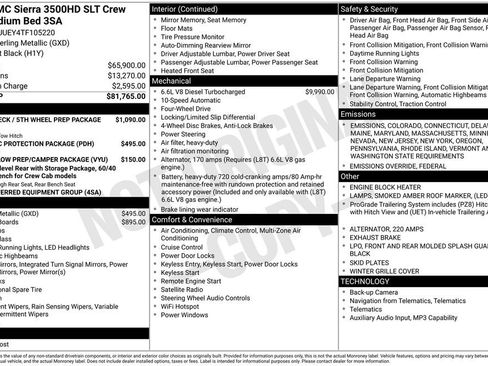 New 2026 GMC Sierra 3500 SLT image 34