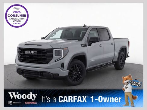 Used 2024 GMC Sierra 1500 Elevation w/ LPO, Elevation Black Package AWD/4WD image 1