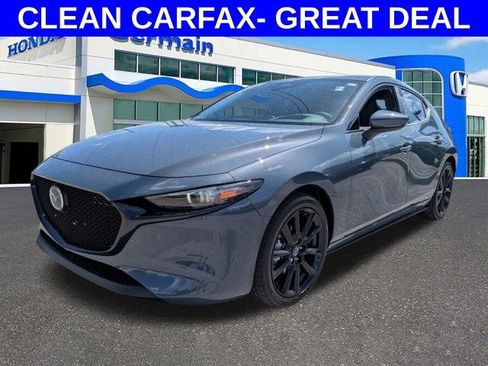 Used 2025 MAZDA MAZDA3 2.5 S Hatchback w/ Premium Pkg FWD image 1