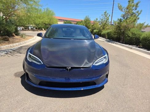 Used 2021 Tesla Model S Plaid AWD/4WD image 2