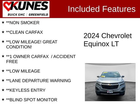 Used 2024 Chevrolet Equinox LT AWD/4WD image 3