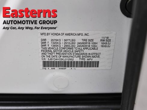 Used 2019 Acura MDX SH-AWD image 36