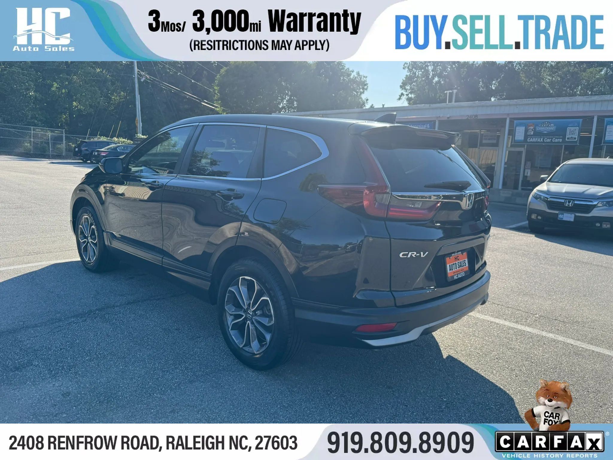 Used 2021 Honda CR-V EX image 3
