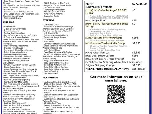 Used 2022 Dodge Charger SRT Hellcat w/ Harman/Kardon Audio Group image 3