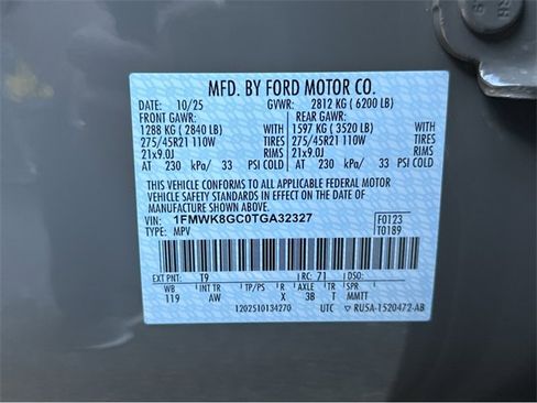 New 2026 Ford Explorer ST w/ Sun And Sound Package image 26