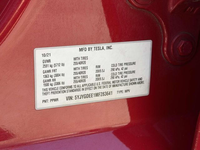 Used 2021 Tesla Model Y Long Range AWD/4WD image 27
