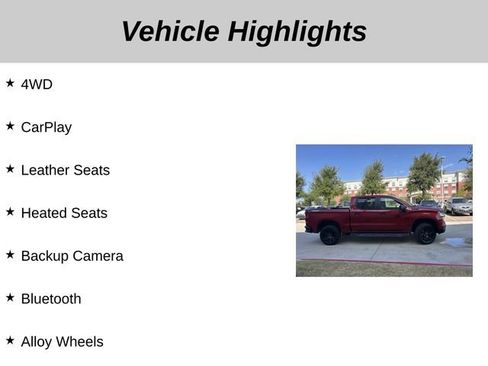 Used 2024 Chevrolet Silverado 1500 LT Trail Boss w/ Convenience Package II AWD/4WD image 5
