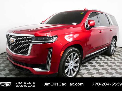 Used 2021 Cadillac Escalade Premium Luxury w/ Driver Assist Tech Package AWD/4WD image 30
