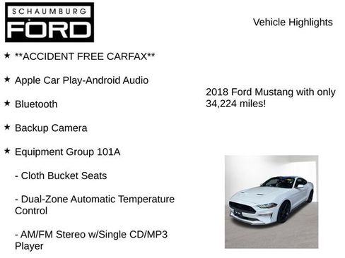 Used 2018 Ford Mustang Coupe w/ Equipment Group 101A RWD image 8