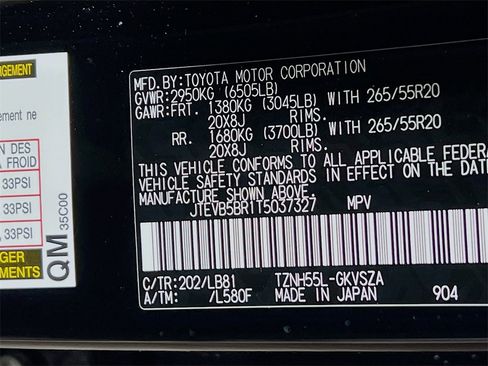 New 2026 Toyota 4Runner Platinum image 26