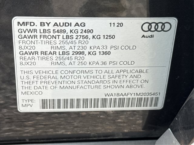 Used 2021 Audi Q5 2.0T Premium Plus w/ Premium Plus Package AWD/4WD image 26
