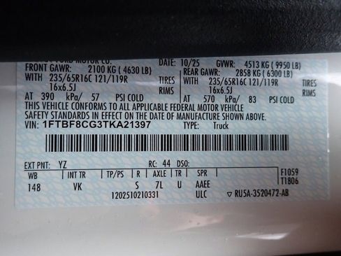 New 2026 Ford Transit 350 148 Medium Roof AWD w/ Load Area Protection Package image 18