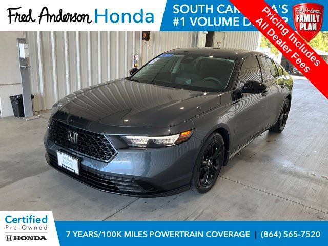 Certified 2025 Honda Accord SE image 1