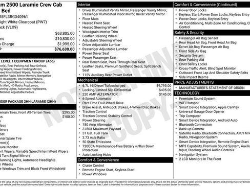 Used 2024 RAM 2500 Laramie image 10