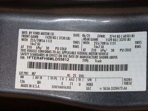 Used 2021 Ford Ranger XL w/ Equipment Group 101A High image 26