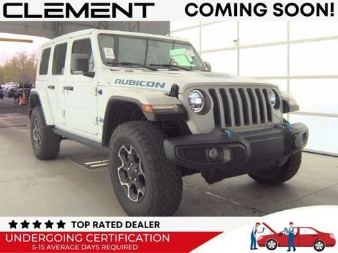 Used 2022 Jeep Wrangler Unlimited Rubicon 4xe w/ Cold Weather Group AWD/4WD image 2