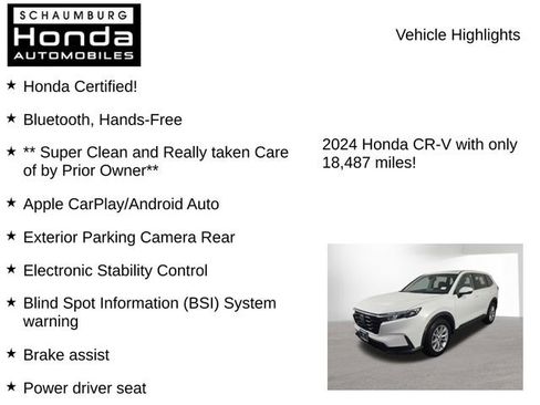 Certified 2024 Honda CR-V EX-L image 14
